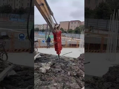 YTB100 Top Type / Driehoek Hydraulische Breaker 100 Chisel, Pak 10-16 Ton