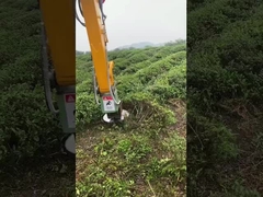 Boormachine accessoires Hydraulisch gesneden brandhout, takken snoeien, helder borstel