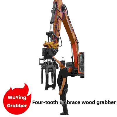 WuYing 4 Claw Graver met Q355 slijtvast plaatmateriaal