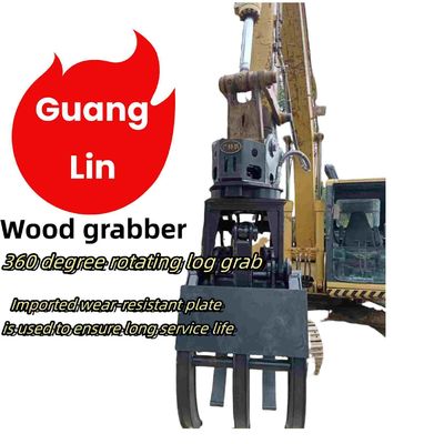GuangLin graafmachine steen / hout grijper pak 5-26 ton graafmachine