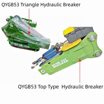 3-5 ton graafmachine Hydraulische breeker hamer QYGB53 53 Chisel voor energie-mijnbouw