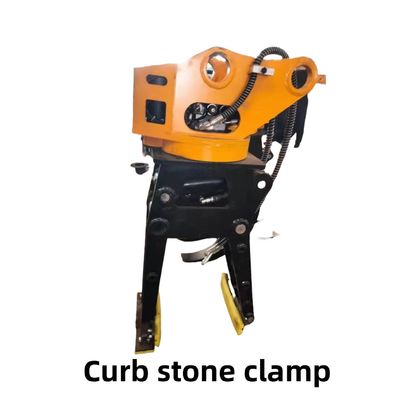 Op maat gemaakte Kerb Stone Clamp voor graafmachines 5-10 ton graafmachine