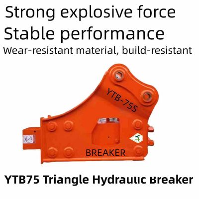 YTB75 Side Type Rock Breaker Hammer 75 MM Chisel voor 6-8 ton