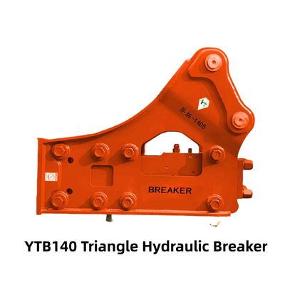 Zijdelingse / driehoekige hydraulische breker YTB140S 140 Chisel voor graafmachine van 19-26 ton