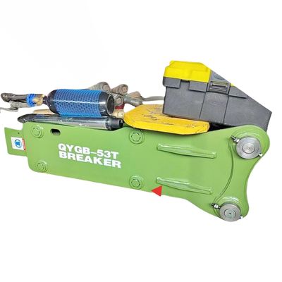 QYGB53 Hydraulische Breaker Hammer Top Type 53MM Chisel Voor 3-5 Tons Graafmachine