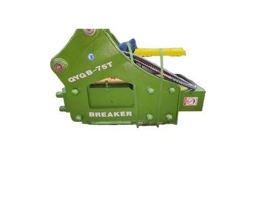 Driehoekige hydraulische rotsbreker 75 mm Chisel QYGB75 Voor 6.0-8.0 ton graafmachine