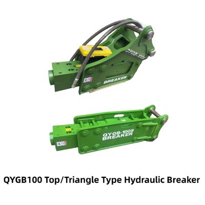 Toptype / Driehoek Hydraulische Breaker Hammer QYGB100 100 Chisel voor 10-16 ton