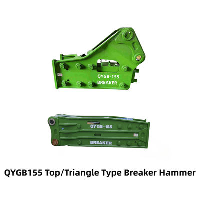 QYGB155 Hoogste type / Driehoekige Hydraulische Breaker Hamer Voor Graafmachine